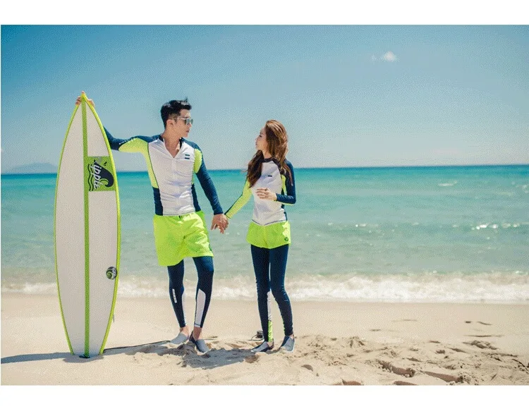 Женский купальный костюм Saida De Praia пляжный костюм Рашгард для водных видов спорта женский купальный костюм Rash Guard с длинным рукавом новая пара Yoga Coverups