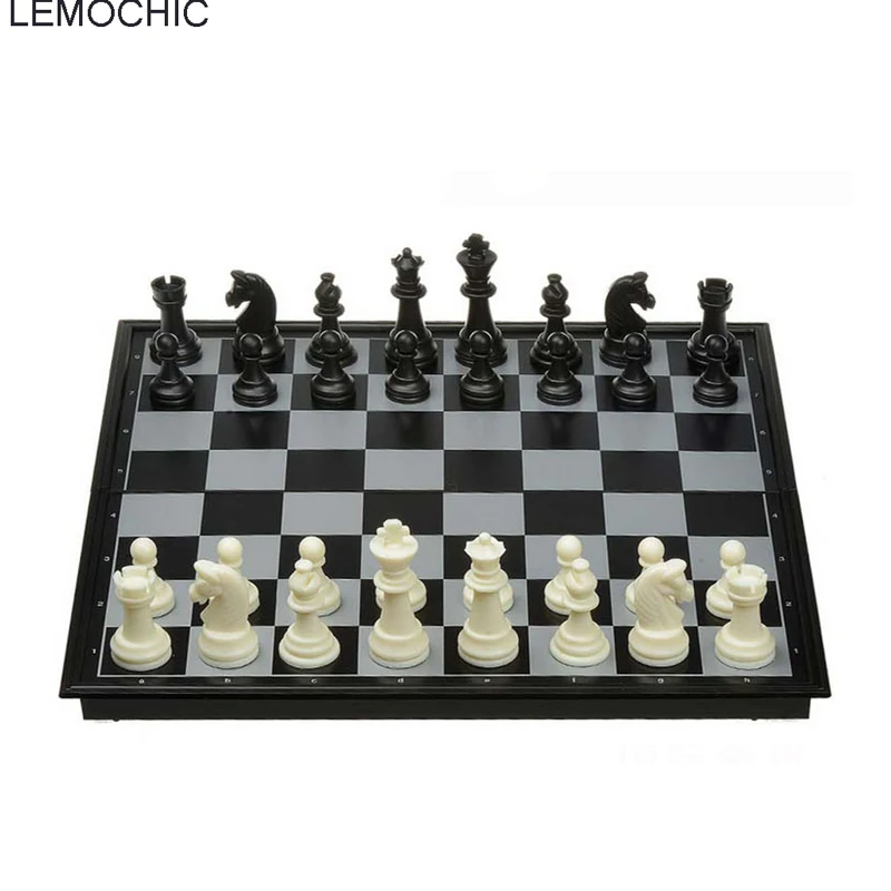 LEMOCHIC новый международный набор шахмат три размера настольная игра дерево