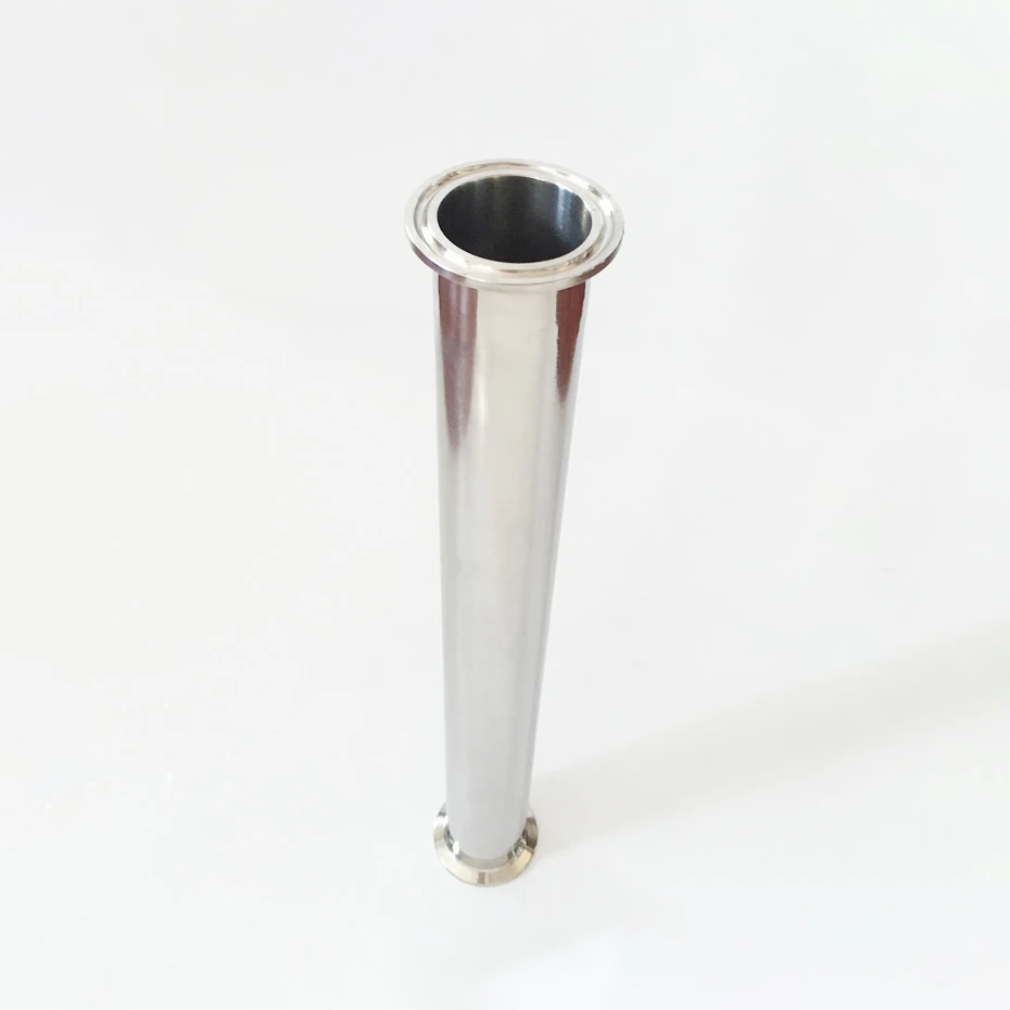 1.5&quot Tri Clamp x 38mm Pipe OD Sanitary Spool Tube Length 458mm 18&quot SUS 304 Stainless For Homebrew Beer Moonshine Distillation |
