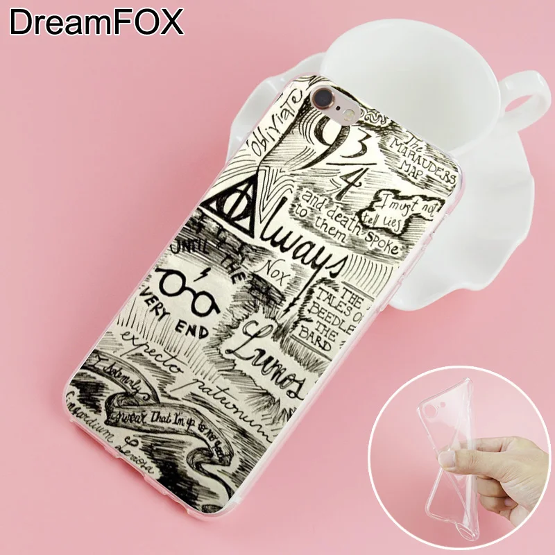 DREAMFOX L374 Harry Potter Deathly Soft TPU Silicone Case Cover For Apple iPhone XR XS Max 8 X 7 6 6S Plus 5 5S SE 5C 4 4S |