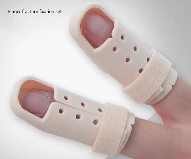Hard Plastic Finger Splint Fracture Braces Tenosynovitis Ligament Damage Bone Care Fixing Sleeve | Красота и здоровье