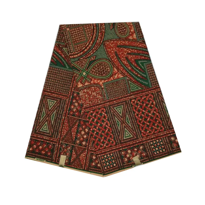 Хлопчатобумажная восковая Африканская женщина с принтом в ткани ducth 100% хлопок 6