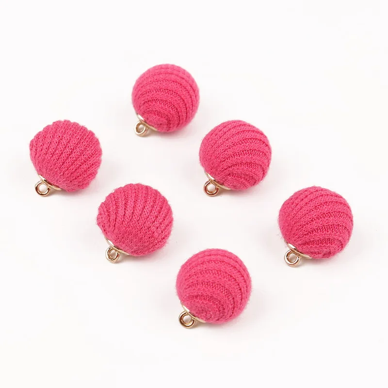 05 Fuchsia 10 шт. Висячие отверстия DIY ткань кружева бусины ленты для поделок Вязание швейные принадлежности одежда свадебное платье домашняя текстильная отделка - Цвет: 05 Fuchsia