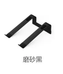 Черный Xiaomi Mijia l-подставка для ноутбука держатель для ноутбука подставки для ноутбука алюминиевый сплав Материал держатель для ноутбука 15 дюймов - Цвет: Черный