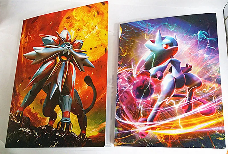 Pokemon Card Albums 8 POCKET/PAGE 112 карт Коллекционная папка альбом детский подарок