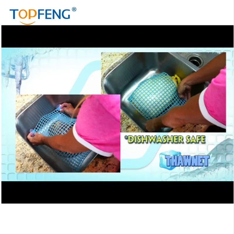 TOPFENG размораживающий лоток для мяса разделочная доска быстрый безопасный Поддон