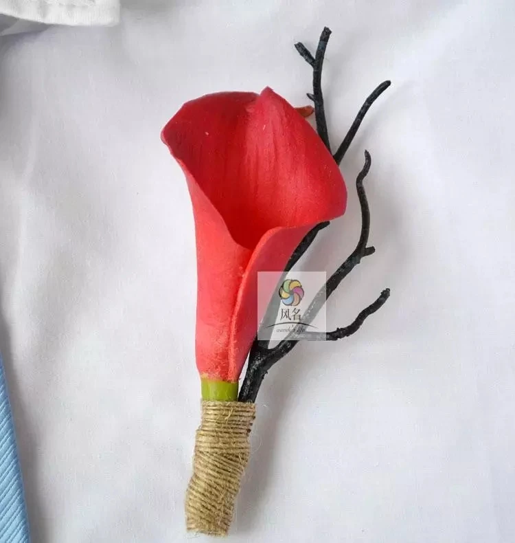 Новая свадебная бутоньерка для жениха брошь-бутоньерка на костюм украшение