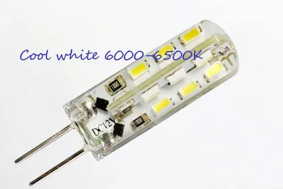 Бесплатная доставка 10 шт. G4 2 Вт 24 SMD 3014 светодиодсветодиодный лампочка для лодки