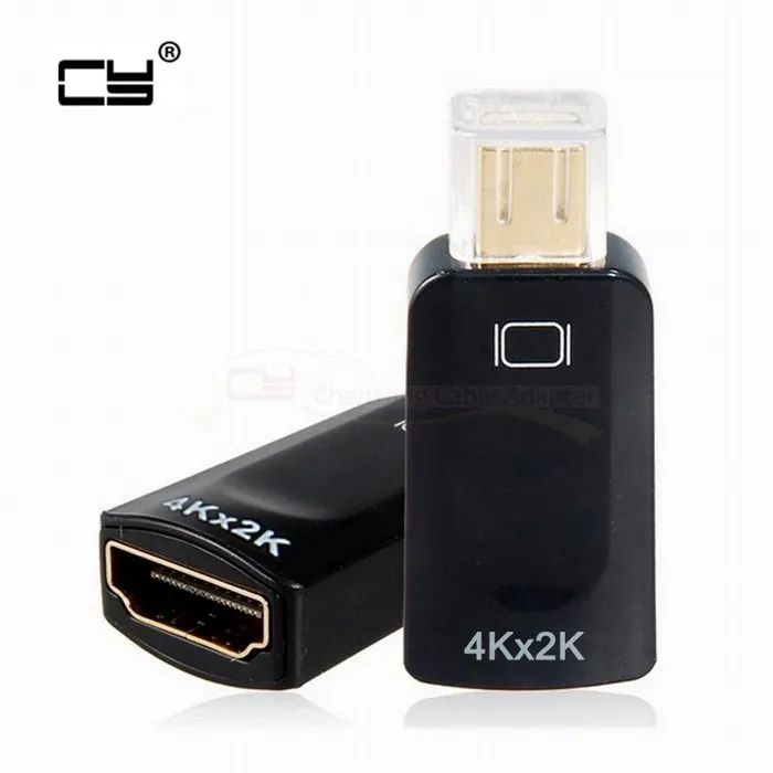 Разъем Mini DP порт DisplayPort источник в HDMI гнездо 1 4 адаптер HDTV с поддержкой аудио и 3D 4K
