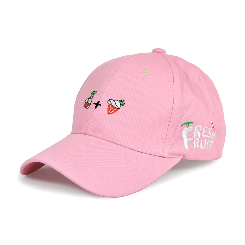 Модные женские туфли Бейсбол Кепки с фруктами Обувь для девочек Casquette Snapback S Шапки