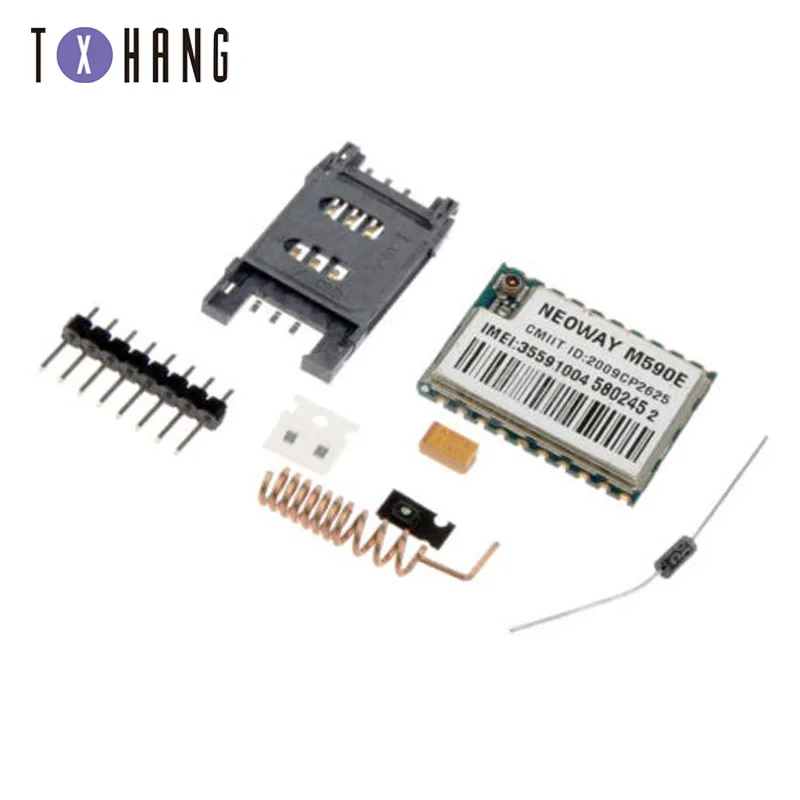 M590E GSM GPRS модуль Diy наборы M590 900 m-1800 m sms ЦП MCU тест | Электронные компоненты и