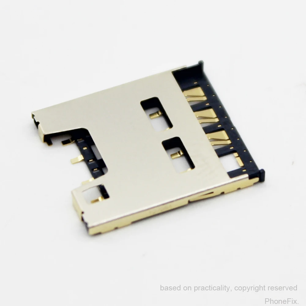 10 шт./лот лоток для считывания Sim-карт гнездо держатель HTC Desire 510 D510w | Мобильные