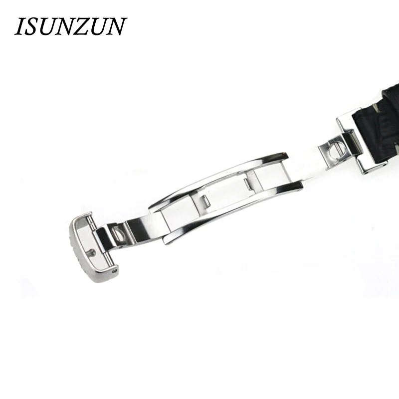 Ремешок ISUNZUN для мужских часов Tissot T035 1853 кожаный ремешок 22 23 24 мм механический