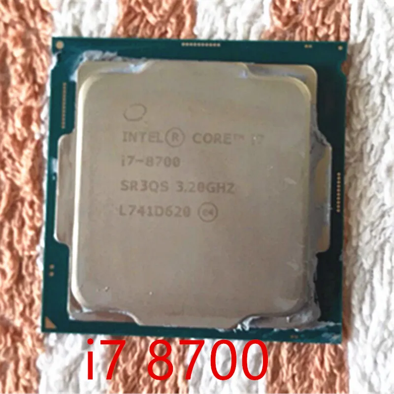 Intel Core 8 серии кабельный адаптор процессор I7 8700 cpu LGA1151 шестиядерный I7-8700 3 2 ГГц |