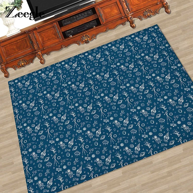 

Zeegle 3D Carpets For Living Room Non-slip Child Play Area Rug Baby Bedroom Decor Carpet Kitchen Floor Absorbent Mat