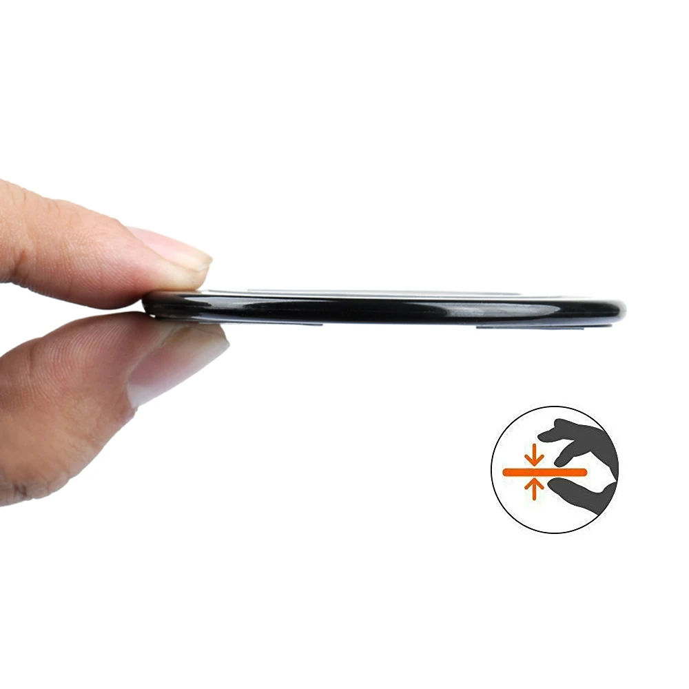 Беспроводное зарядное устройство Qi для iPhone X 8 Plus XR XS Max 10 Вт Samsung Glaxy S10 S9 S8 S7