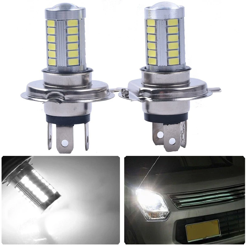 Светодиодные лампы 8W 33x5730 SMD 800lm 6000-6500k белый свет для противотуманных фар (DC 12-24 V)