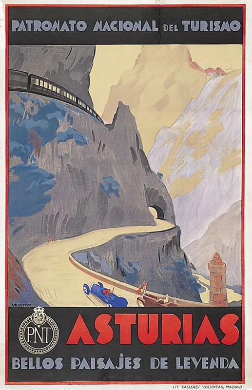 Постеры для путешествий в Испании город птица классические настенные наклейки