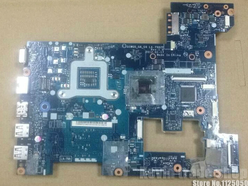Qiwg5-g6-g9 LA-7982P для Lenovo лэптоп g580 p580 P585 материнская плата DDR3 интегрированный рабочий