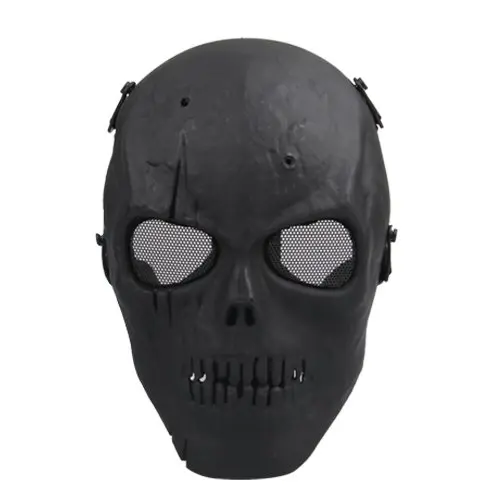 

Good deal Airsoft Mask Skull Full Protective Mask Military - Black