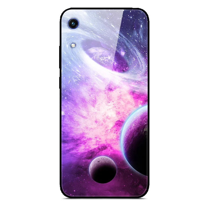 K JAT-LX1 для huawei Honor 8A 6,09 дюймов, стеклянный зеркальный жесткий чехол для телефона huawei Honor 8A, чехол для Honor8A 8 A A8, закаленное