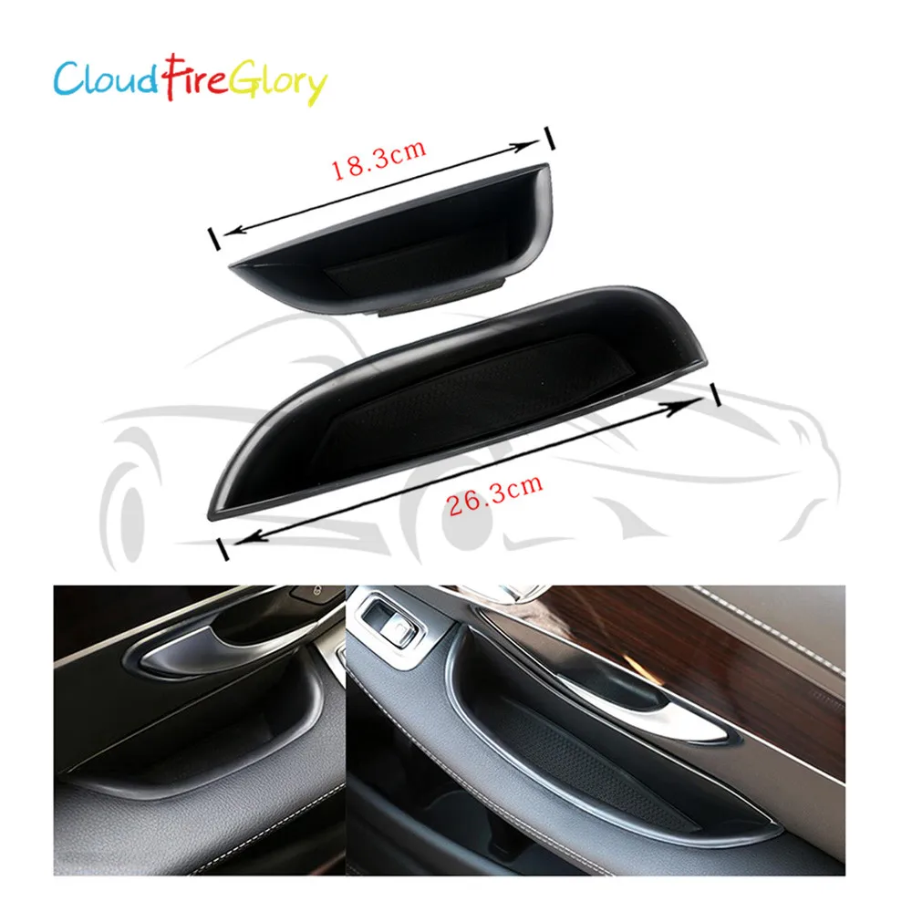 Держатель контейнера CloudFireGlory для передней левой и правой двери Mercedes-Benz C Class W205 2014