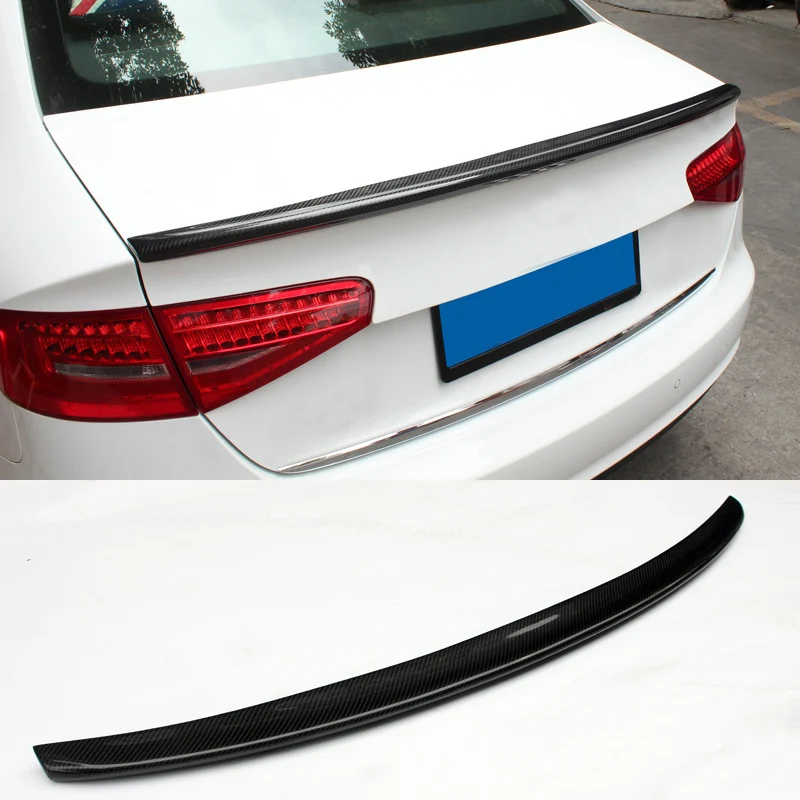 

S-4 New Style Carbon fiber Trunk Spoiler Fit For Audi A4L B9