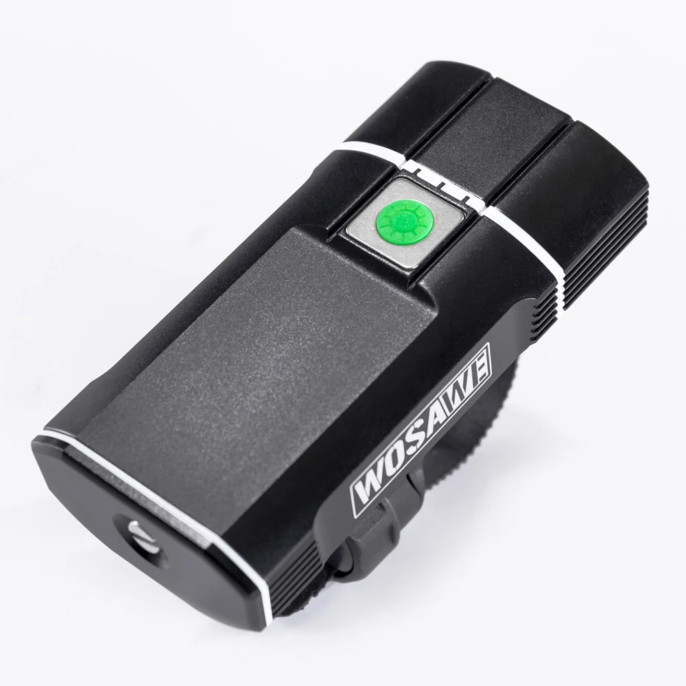 WOSAWE 2400 люмен велосипедный светильник Usb Перезаряжаемые встроенный Батарея