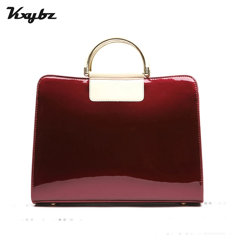 KXYBZ Luxury Handbags Women Bags Designer Leather bags Classic Metal Hand Stereotypes Shoulder Bag Sac A Main K2020 | Багаж и сумки