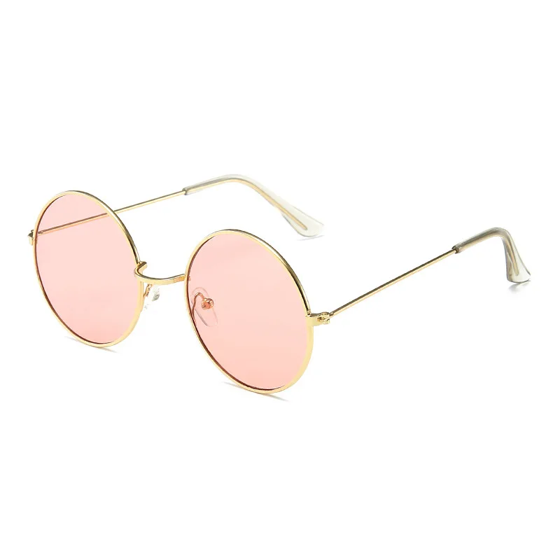 Sunglase Круглые новые солнцезащитные очки для женщин 2019 цветные линзы в стиле хип