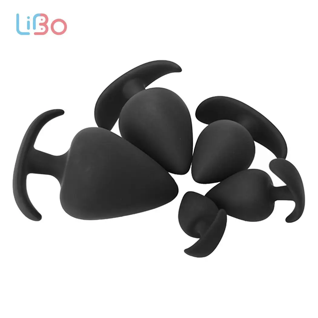 LI BO Anal Plug Small Silicon Large Silicone Butt Strong Adult Sex Toys For Men Gay Woman Erotic |