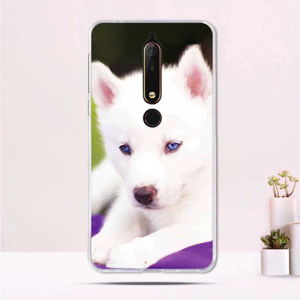 Силиконовый чехол для Nokia 6 2018 5 5-дюймовый Мягкий из ТПУ 1 телефона TA-1043 TA-1045 TA-1054