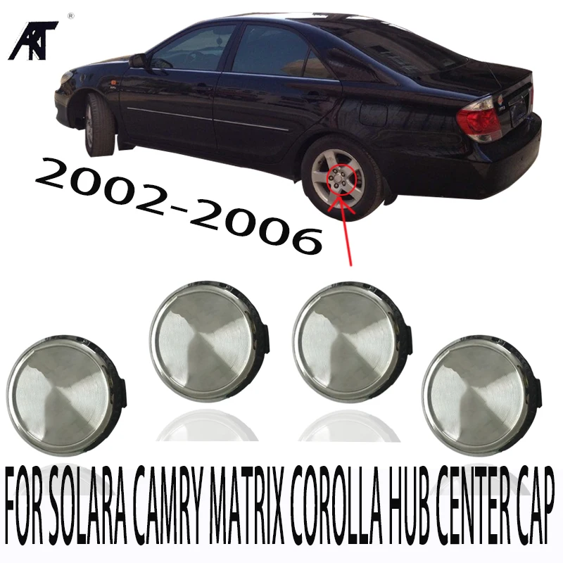 Центральный колпачок колеса рифленая для Toyota Camry Avalon Matrix Solara Rav4 ACV30 42603 AC020|Колпаки