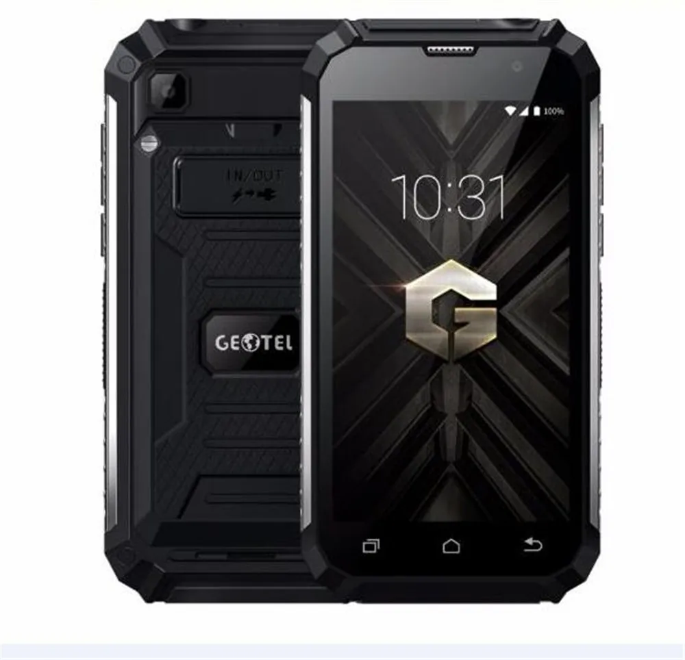 Оригинальный Geotel G1 смартфон 3G WCDMA 5.0 дюймов Android 7.0 MTK6580A Quad Core 2 ГБ Оперативная