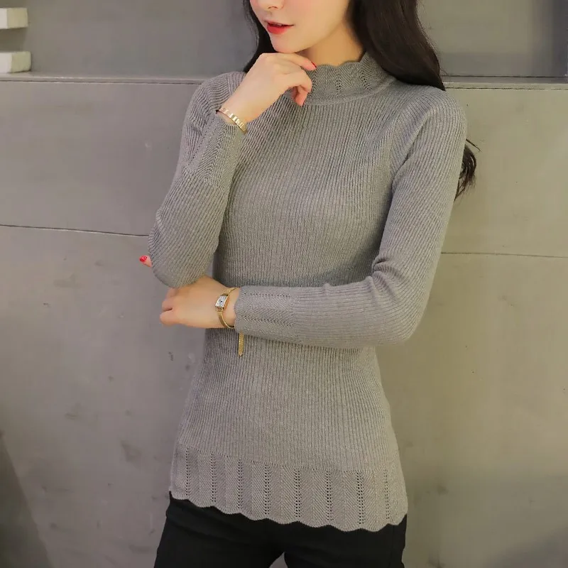 

2019 New Women Sweaters And Pullovers Autumn Winter Cashmere Long Sleeve Pull Femme Pullover Female Casual Knitted Sweater