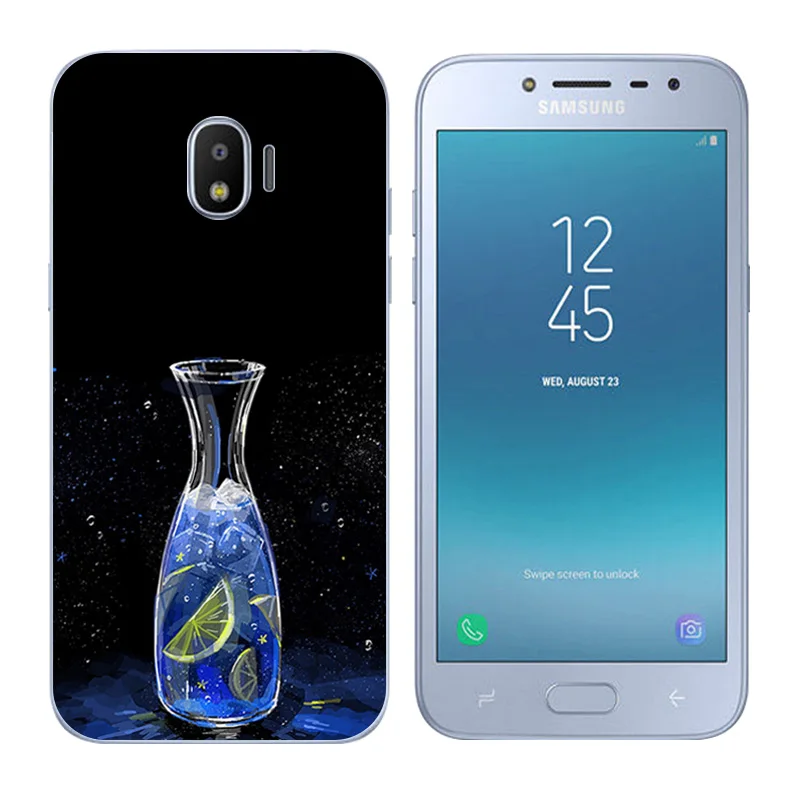 Для Samsung Galaxy J2 Pro 2018/SM-J250F прозрачный мягкий силиконовый чехол для задней панели