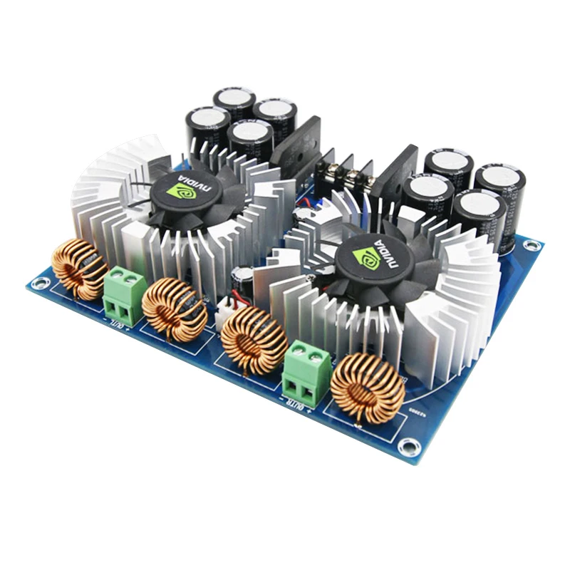 AIYIMA XH M252 двойной AC24V TDA8954TH цифровой аудио усилитель Совет 420 Вт * 2 высокая Мощность