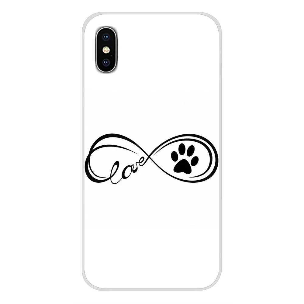 Силиконовый чехол для телефона Love and friendship Infinity Apple iPhone X XR XS MAX 4 4S 5 5S 5C SE 6 6S 7 8 Plus ipod - Фото №1