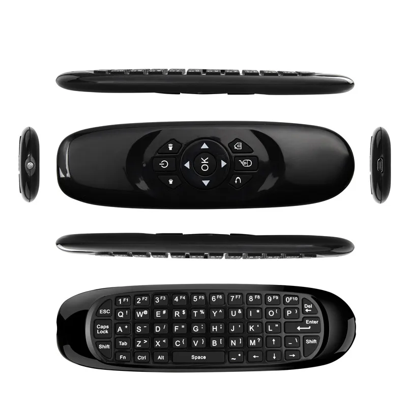 E5 2017 Mecall модная игровая мышь 2 4G Беспроводная клавиатура с пультом дистанционного