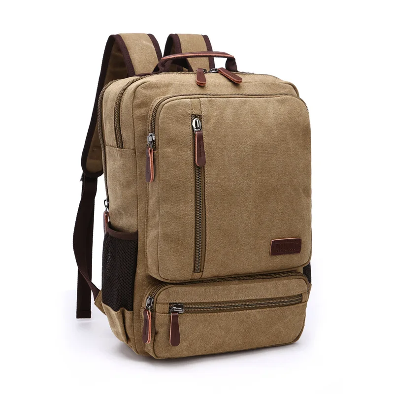Z.L.D. New large-capacity student bag weekend travel men and women classic retro shoulder canvas women's backpack | Багаж и сумки