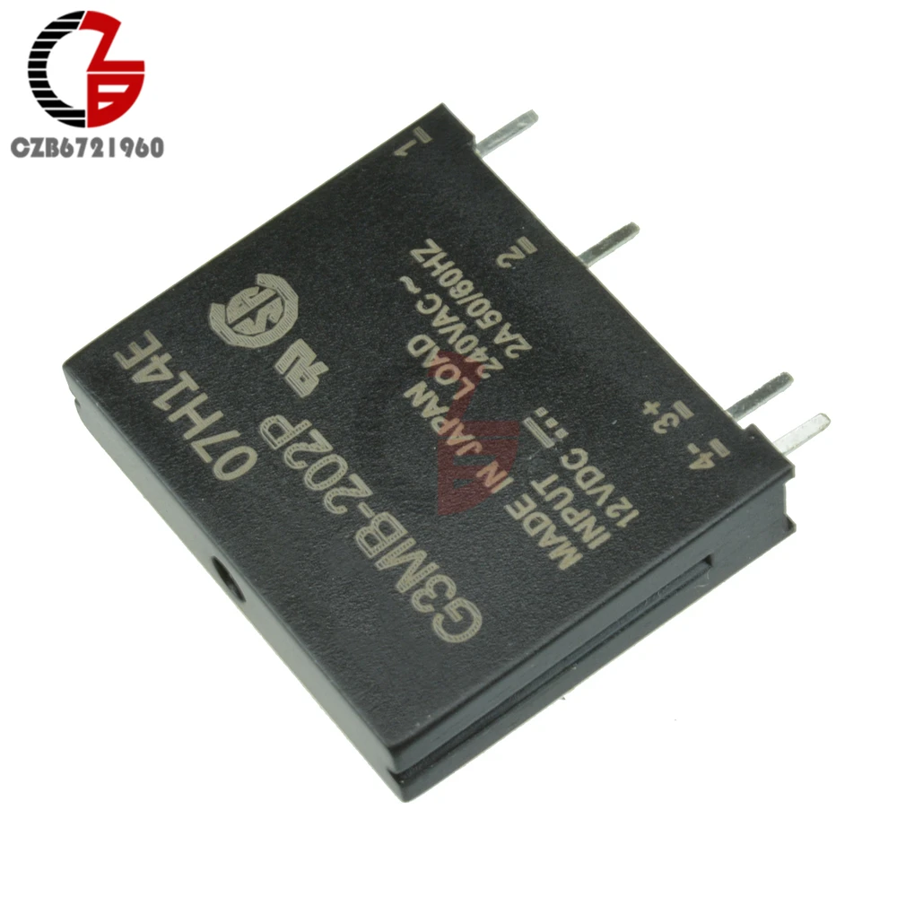 G3MB-202P DC-AC PCB SSR In 12VDC AC 2A Out 240V Solid State Relay Module S | Обустройство дома