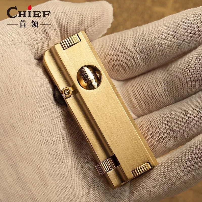 

Vintage Classic Handmade Brass Oil Gasoline Lighter