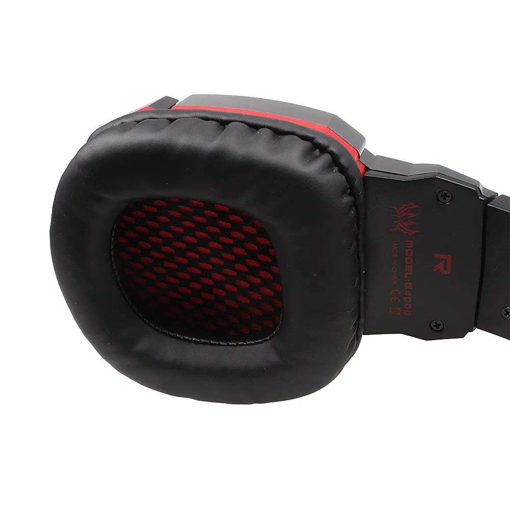 KOTION EACH G4000 игровая гарнитура геймер ПК геймер стерео наушники с микрофоном светодиодный светильник наушники для компьютера ноутбука ps4