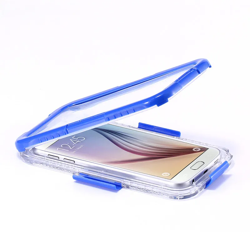 Водонепроницаемый чехол для Samsung S6 Edge чехлы подводного плавания Galaxy S8 Plus S7 Note 4 5