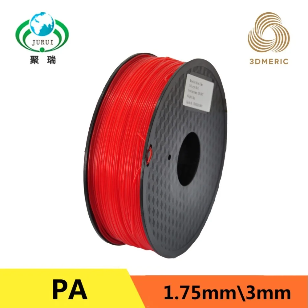1 75 мм PA нейлон 3D принтер нити для MakerBot RepRap UP Mendel 1кг/катушка Принтер Нити расходные