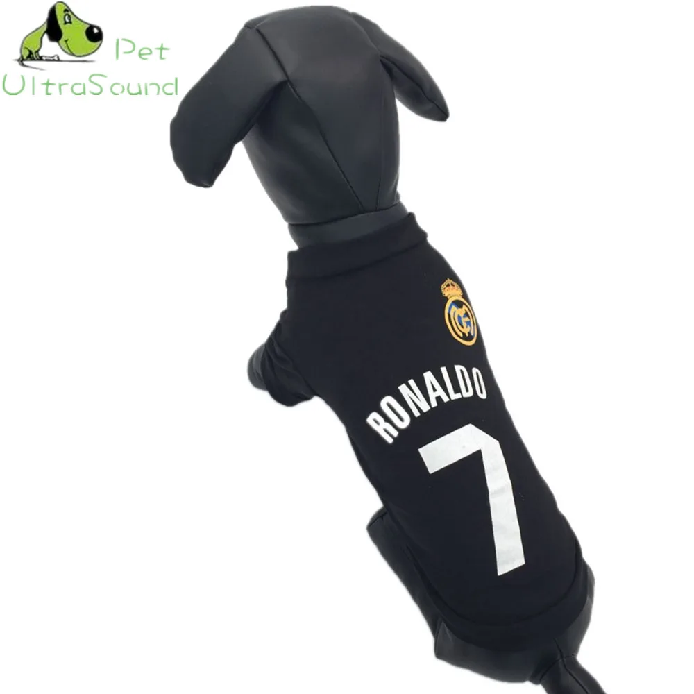 Ультразвуковой милый жилет с надписью номер 7 для собак футболка одежда летняя