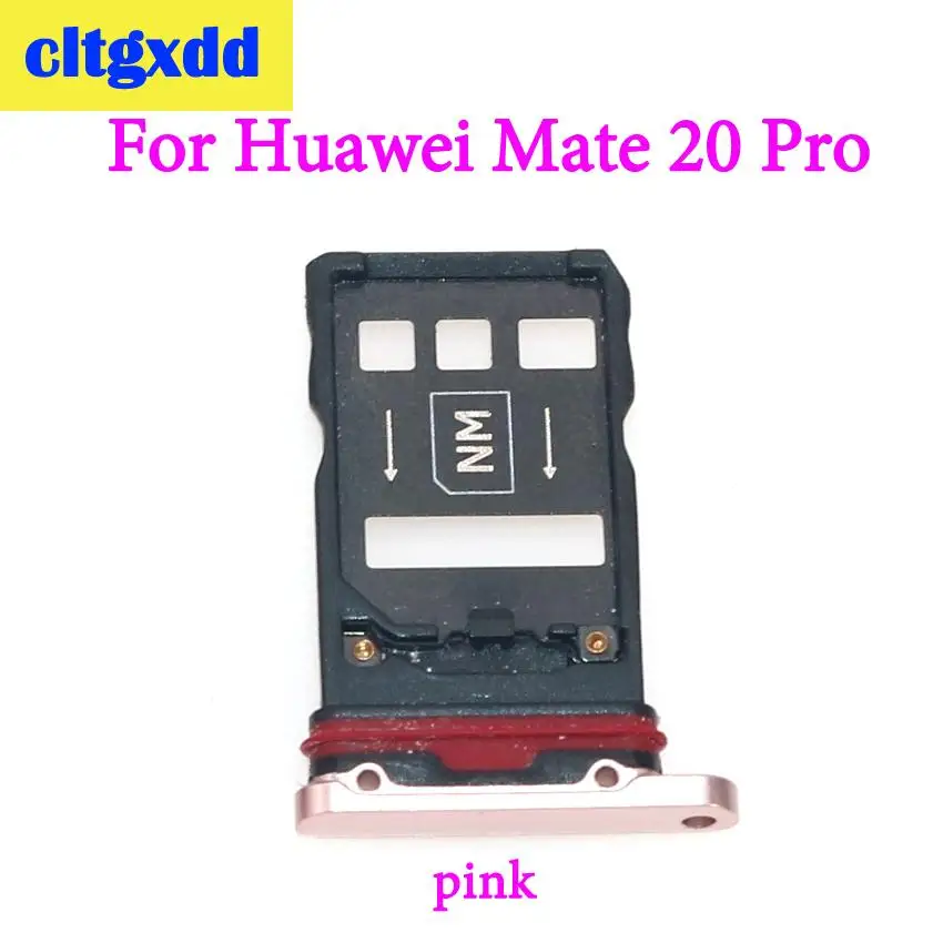 Cltgxdd для Huawei Mate 20 lite / Maimang 7 mate20 Pro держатель Micro Sim карты слот лотка сменные