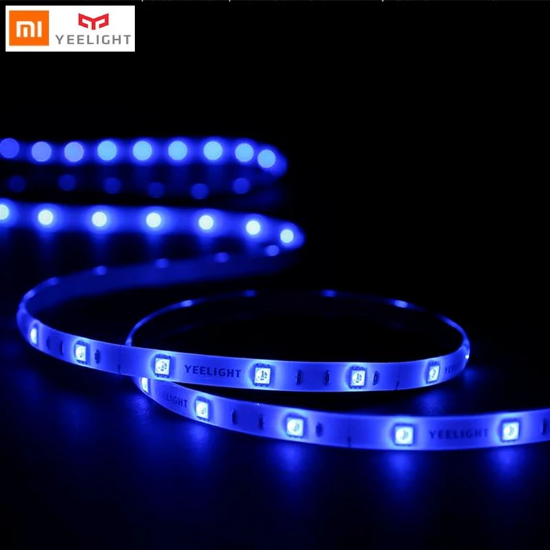 Yeelight xiaomi светлая светодиодная полоса красочные mijia 1 м расширение wifi умный дом
