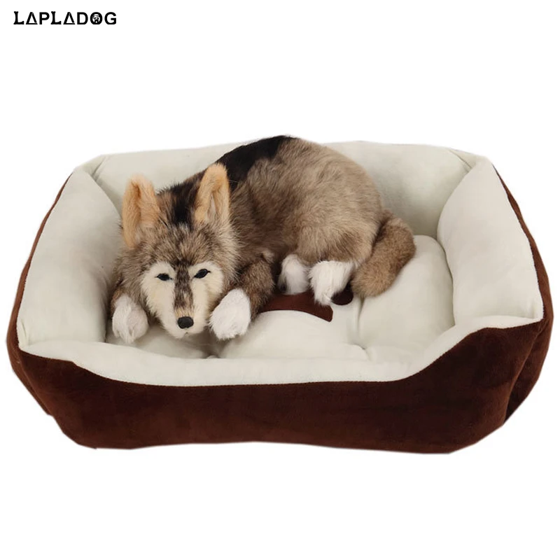 

LAPLADOG Paw Dog Bed House Soft Cotton Pet Kennel For Small Medium Large Dogs Cats Warming Winter Puppy Nest Bed Pet Supplies