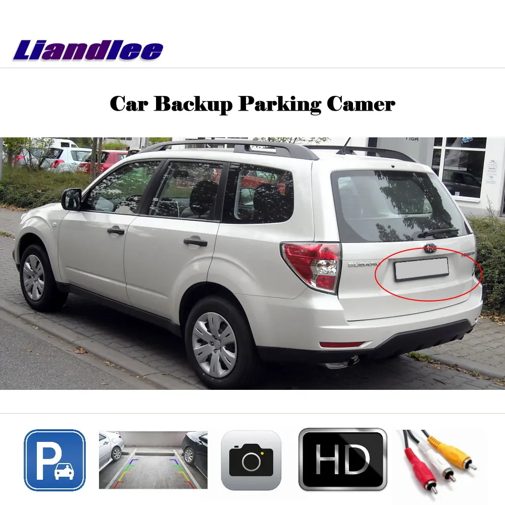 Liandlee для Subaru Forester 2012 ~ 2015 Дисплей/автомобиля зеркало заднего вида резервного